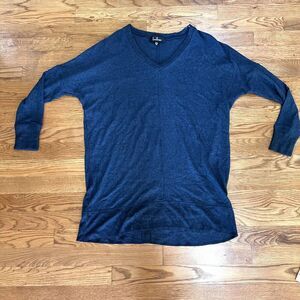 Lulus Long Sleeve‎ Top Blue XS
